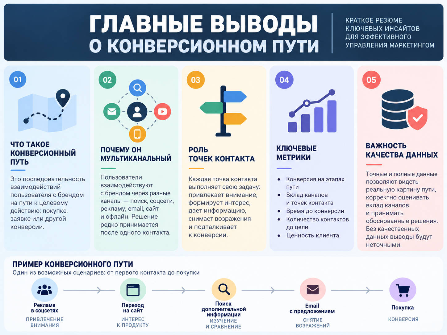 Главное о пути конверсии