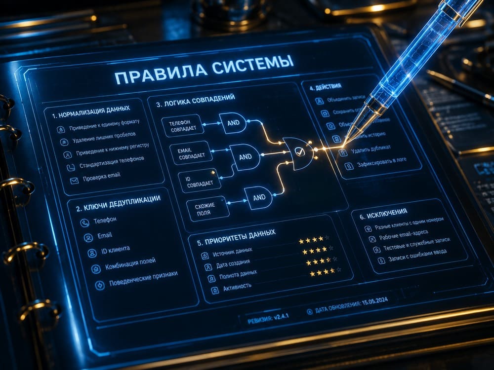 правила дедупликации