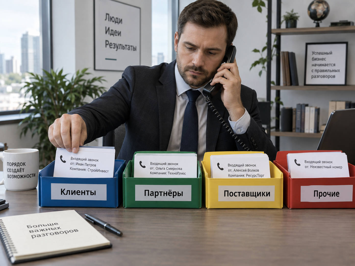 классификация звонков