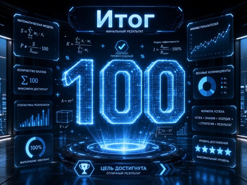 итоговый балл оператора